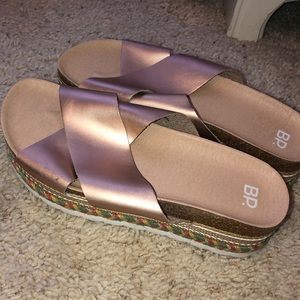 Nordstrom BP platform sandals